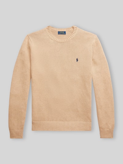 Polo Ralph Lauren Relaxed Fit Pullover aus reiner Baumwolle Camel 2