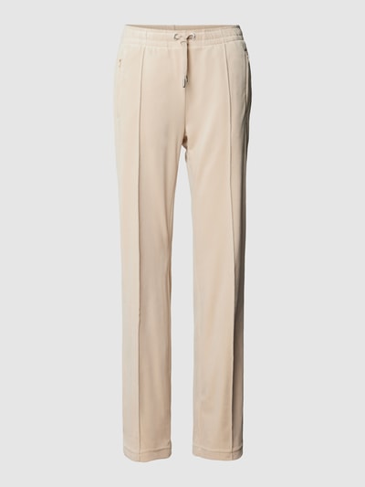 Juicy Couture Trackpants mit fixierten Bügelfalten Modell 'TINA' Sand 2