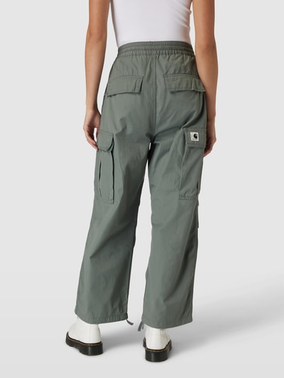 Carhartt Work In Progress Cargohose mit elastischem Bund Modell 'JET' Schilf 5