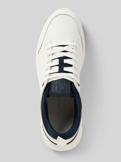 Marc O'Polo Low Top Sneaker mit gepolstertem Strickeinsatz Weiss 3