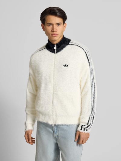 adidas Originals Sweatjacke aus Kunstfell Offwhite 4