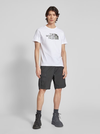 The North Face T-shirt z nadrukiem z logo model ‘EASY’ Biały 1