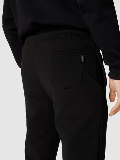 Only & Sons Spodnie cargo z elastycznymi wykończeniami model ‘CANS’ Czarny 3