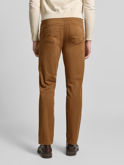 Brax Spodnie materiałowe z domieszką lyocellu w kroju regular fit model 'Cadiz' Camel 5