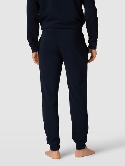 Tommy Hilfiger Sweatpants met labelstitching Donkerblauw - 5