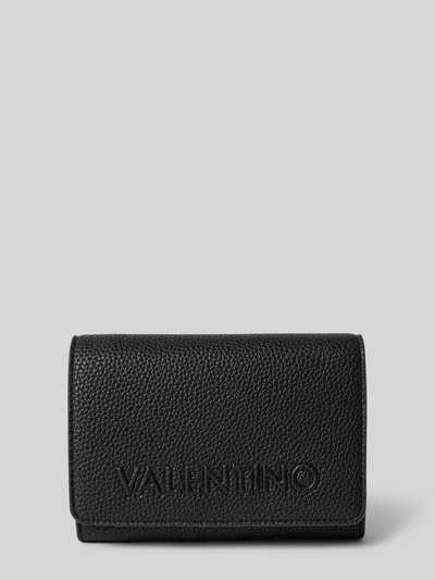 VALENTINO BAGS Portemonnaie mit Label-Detail Modell 'RISED' Black 1