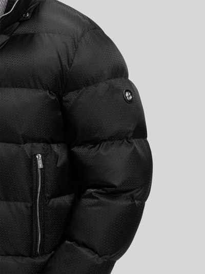 BOSS Regular Fit Daunenjacke mit abnehmbarer Kapuze Black 5