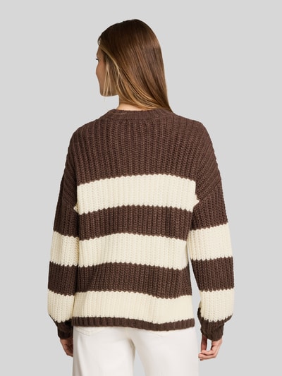 Tom Tailor Denim Relaxed Fit Pullover aus Woll-Mix Beige 5