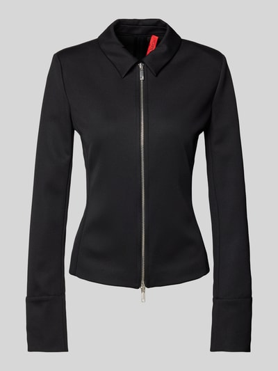 MAX&Co. Blazer mit Zweiwege-Reißverschluss Modell 'ANDORRA' Black 2