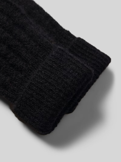 MSCH Copenhagen Fäustlinge mit Alpaka-Anteil Modell 'Hope Icon' Black 2