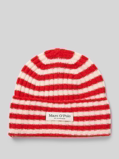 Marc O'Polo Muts van pure scheerwol  Rood - 1