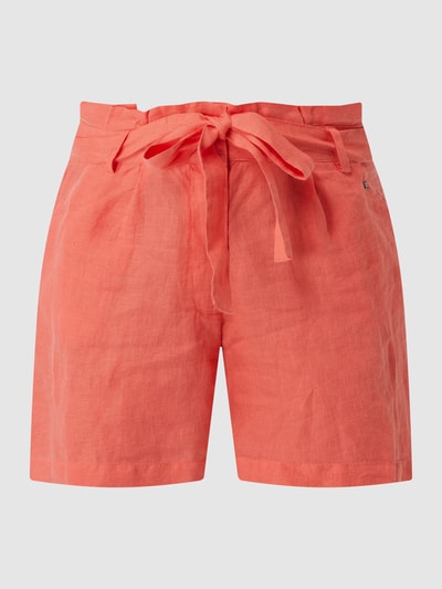 Frieda & Freddies Bermudas aus Leinen  Orange 2