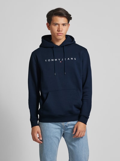 Tommy Jeans Hoodie mit Label-Stitching Marine 4