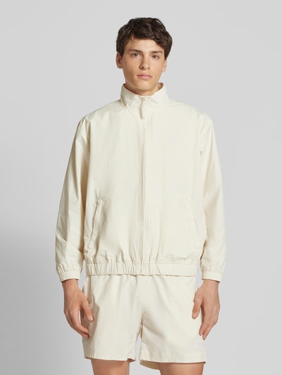 BLKVIS Trainingsjack met opstaande kraag Offwhite - 4