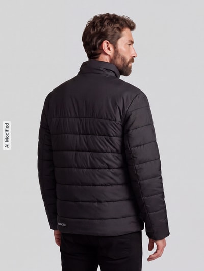 PUMA Performance Regular Fit Steppjacke mit Logo-Print Black 5