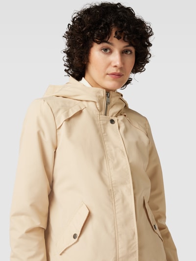 Vero Moda Outdoor Parka mit Kapuze Modell 'ZOA' Sand 3