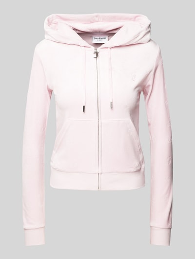 Juicy Couture Sweatjacke mit Kapuze Modell 'MADISON' Rosa 2