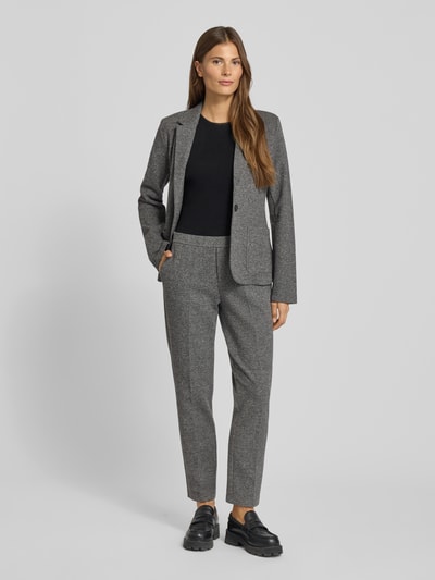 Marc O'Polo Relaxed fit blazer van katoenmix Middengrijs - 1