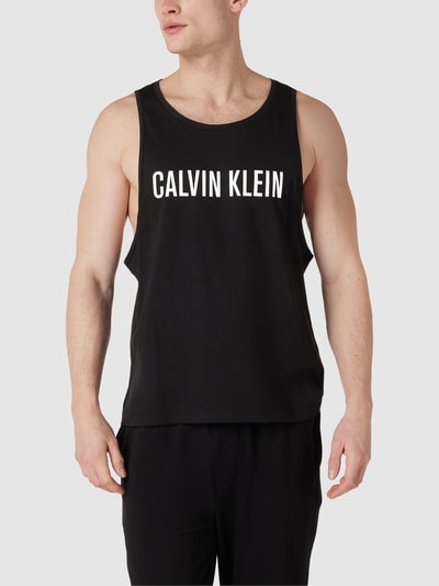 Calvin Klein Underwear Tanktop met labelprint Zwart - 4