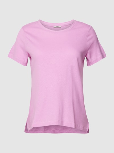 Esprit Curvy T-shirt PLUS SIZE z okrągłym dekoltem Jasnofioletowy 2