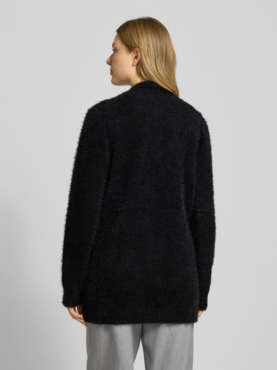 Marc Cain Strickjacke mit V-Ausschnitt und Knopfleiste Black 5