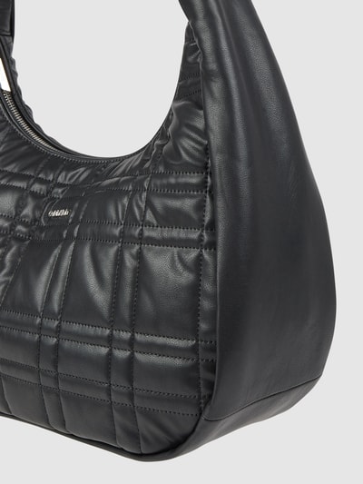 CK Calvin Klein Hobo Bag in Leder-Optik  Schwarz 3