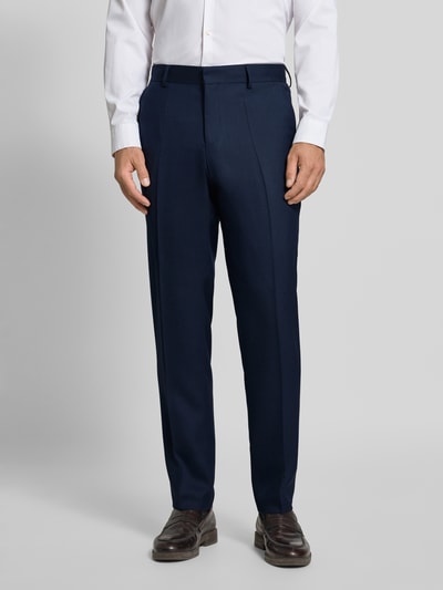 BOSS Garnitur o kroju regular fit z dodatkiem żywej wełny model ‘JECKSON’ Granatowy 6