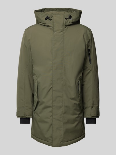 G-LAB Parka met steekzakken, model 'TRACER' Olijfgroen gemêleerd - 2