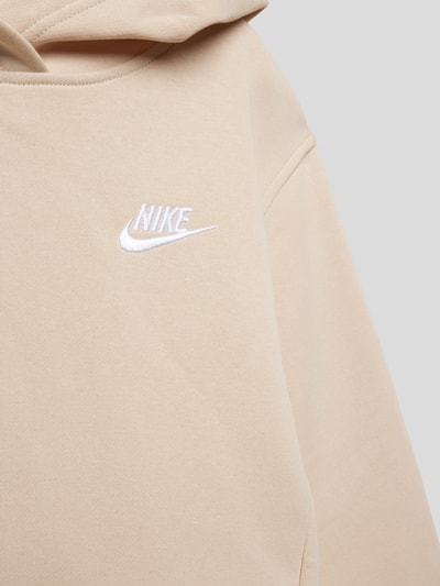 Nike Hoodie mit Label-Stitching Beige 2