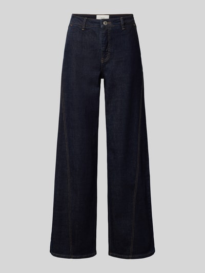 OPUS Wide Fit Jeans mit Eingrifftaschen Modell 'Miva sense' Dunkelblau 2