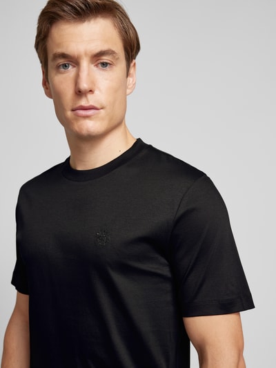 BOSS T-Shirt mit Rundhalsausschnitt Modell 'Thompson' Black 3