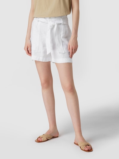 Lauren Ralph Lauren Shorts aus Leinen Weiss 4