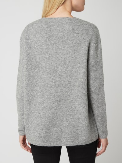 Joseph Janard Pullover mit V-Ausschnitt   Dunkelgrau Melange 5