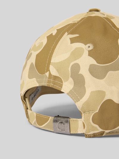 Carhartt Work In Progress Basecap mit Label-Stitching Modell 'MADISON' Beige 3