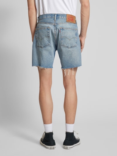 Levi's® Regular Fit Jeansshorts mit Knopfverschluss Hellblau 5