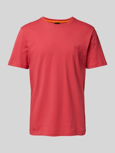 BOSS Orange T-Shirt mit Label-Badge Modell 'Tales' Rot 2