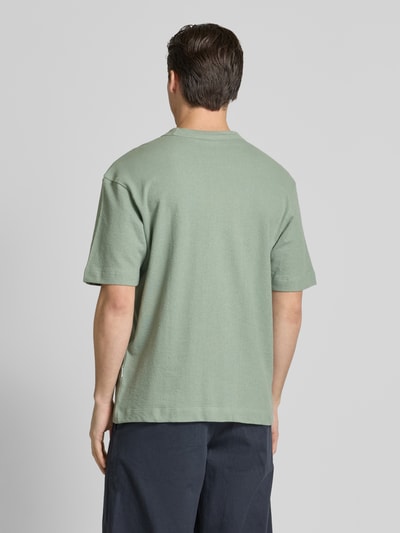 SELECTED HOMME Relaxed fit T-shirt met ronde hals Lichtgroen - 5