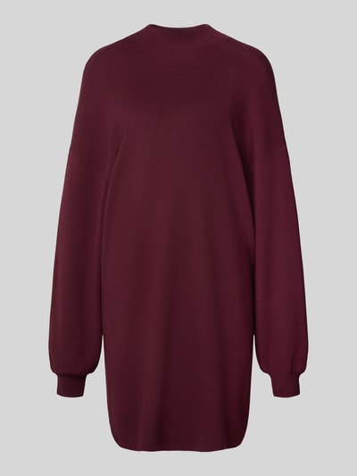 Vero Moda Loose fit gebreide jurk van viscosemix, model 'NANCY' Bordeaux - 2