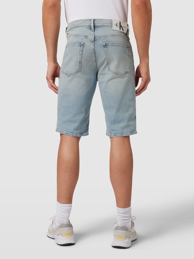 Calvin Klein Jeans Bermuda in denimlook Lichtblauw - 5