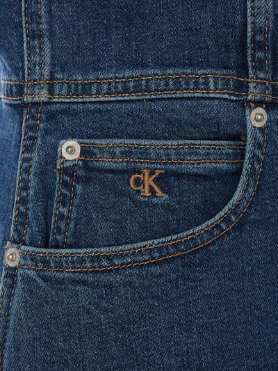 Calvin Klein Jeans Sukienka jeansowa z listwą guzikową  Błękitny 2