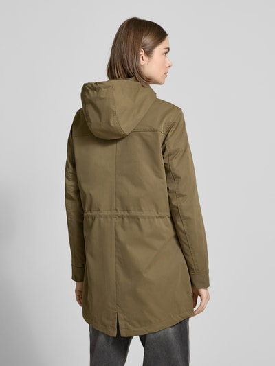 Only Shaped Fit Parka mit Kordelzug Modell 'LOUISE' Oliv 5