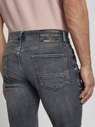 Tommy Hilfiger Slim fit jeans in 5-pocketmodel, model 'BLEECKER' Lichtgrijs - 3