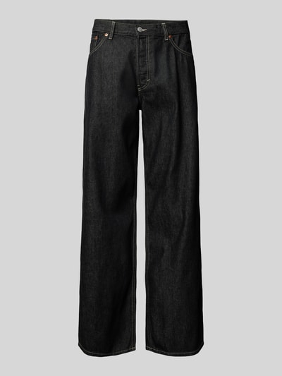 WEEKDAY Loose Fit Jeans im 5-Pocket-Design Modell 'Sphere' Black 1