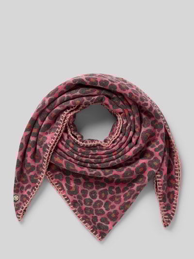 Codello Sjaal met siernaad Felroze - 1