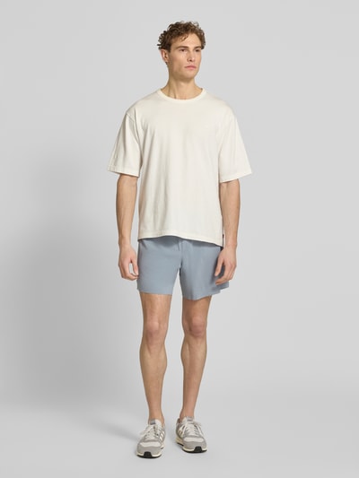 Salomon Shorts mit elastischem Logo-Bund Modell 'SENSE AERO' Hellgrau 1