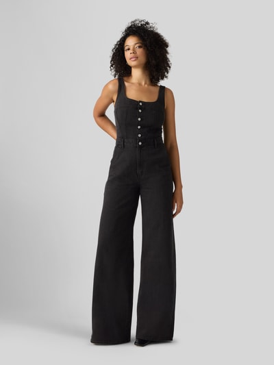 Levi's® Regular fit jumpsuit van puur katoen model 'AUDRA SEAMED JUMPSUIT' Zwart - 1