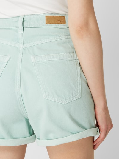 Esprit Jeansshorts aus Baumwoll-Lyocell-Mix  Mint 3