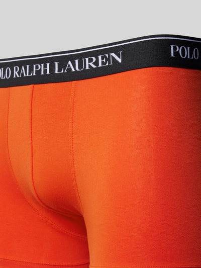 Polo Ralph Lauren Underwear Obcisłe bokserki z paskiem z logo w zestawie 3 szt. Pomarańczowy 2