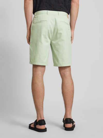 Scotch & Soda Bermuda in effen design, model 'STUART' Mintgroen - 5