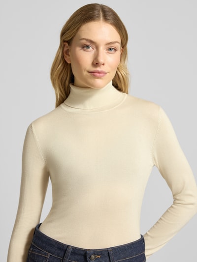 ICHI Gebreide coltrui, model 'MAFA' Offwhite - 3